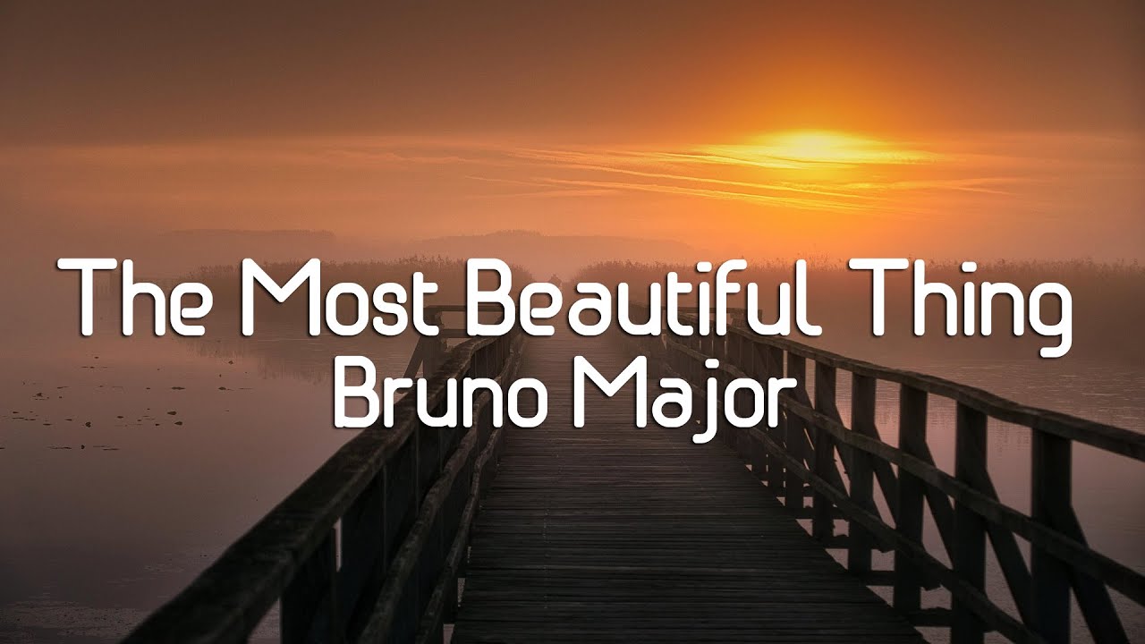 Bruno Major - The Most Beautiful Thing Piano Cover