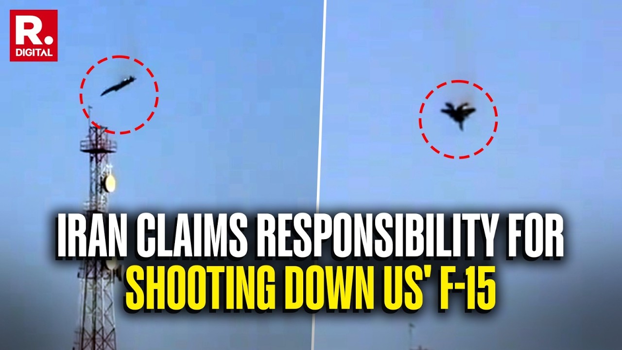 BREAKING: Iran Claims Responsibility For Shooting Down US F-15 Fighter Jet In Kuwait