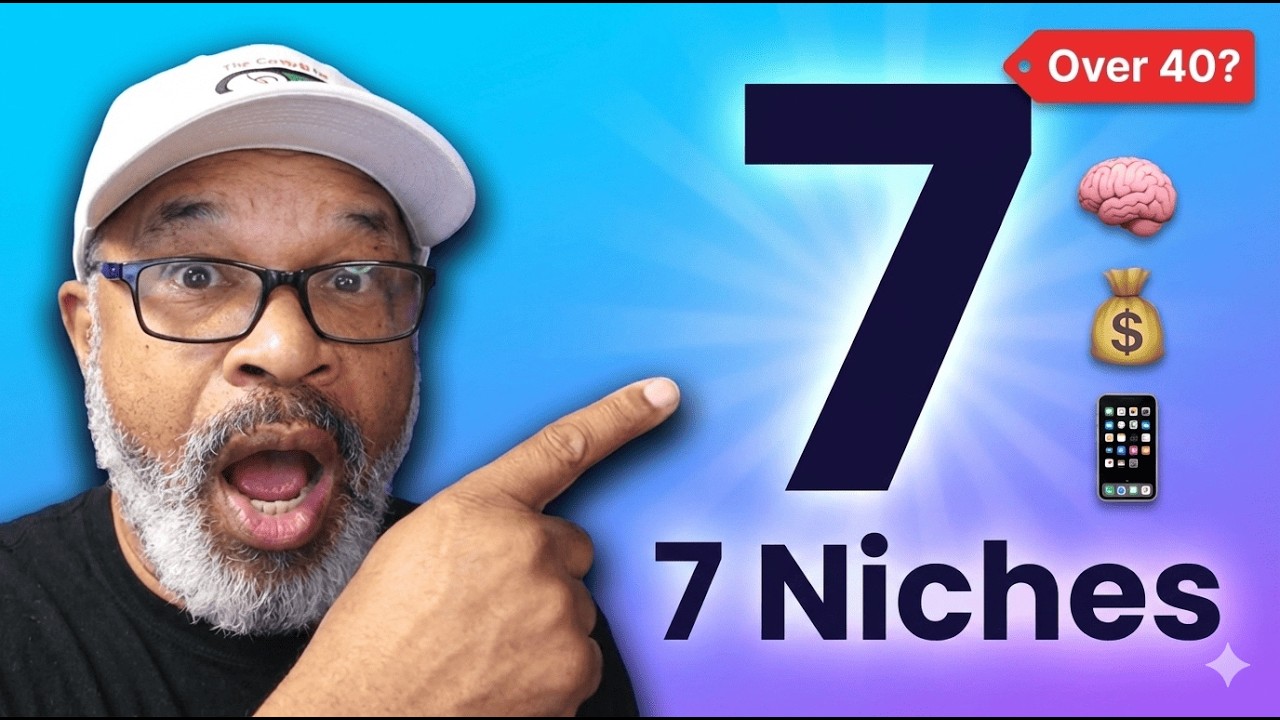 Over 40? These 7 niches are your unfair advantage