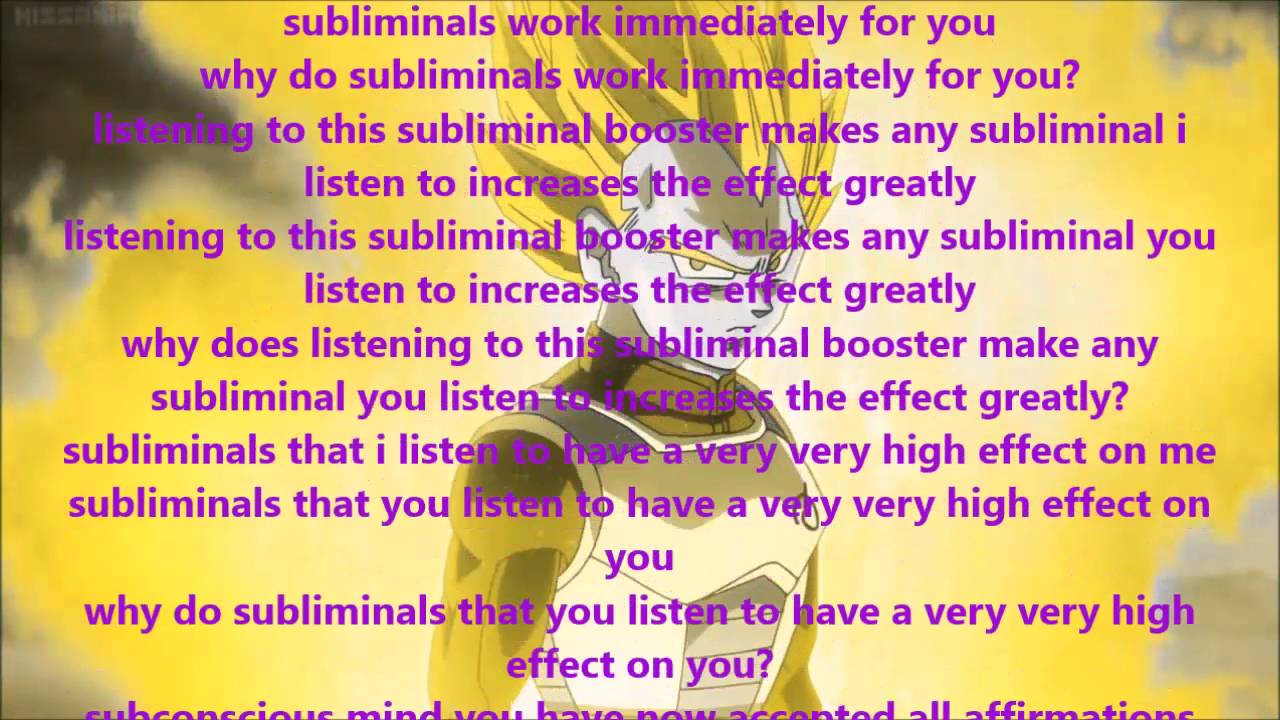 subliminal booster