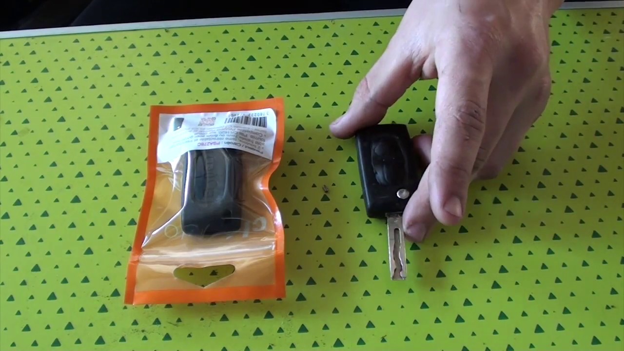 Changer la coque de clé 207 208 107 307 308 partner