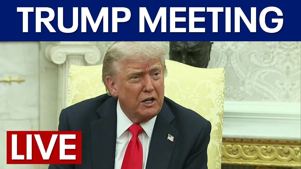 LIVE | Trump meets with Lebanon President Joseph Aoun