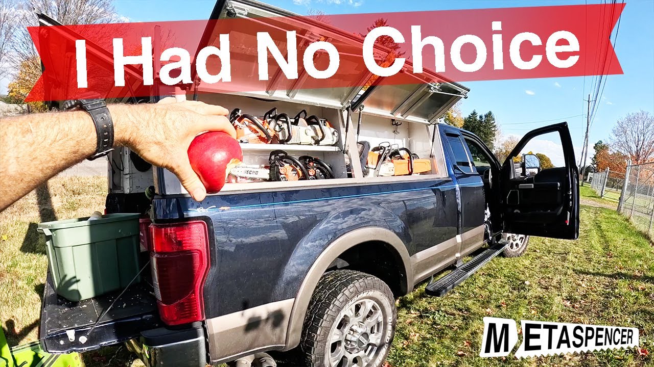 I Had No Choice - New F350 PowerStroke + Winch Install
