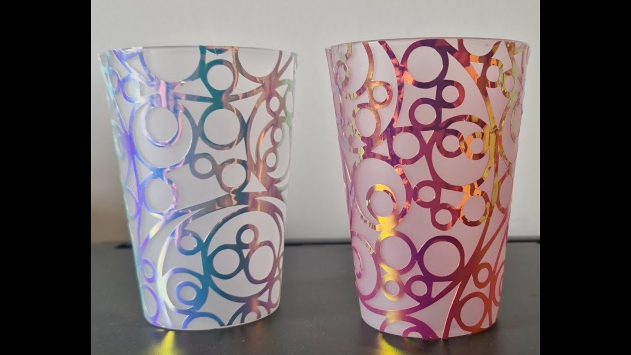 CREER UN MOTIF POUR UN GOBELET CONIQUE