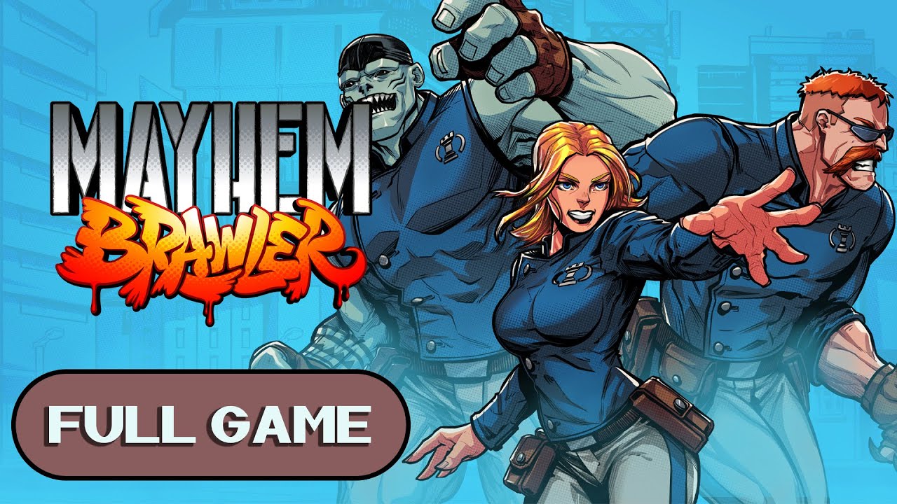 Mayhem Brawler PC FULL GAME Longplay Gameplay Walkthrough Playthrough VGL