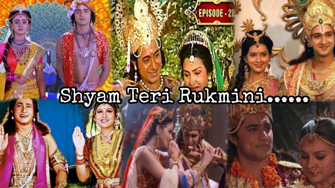 Popular Krishna Rukmini's of Indian Television Vm on Shyam Teri Rukmini....💖