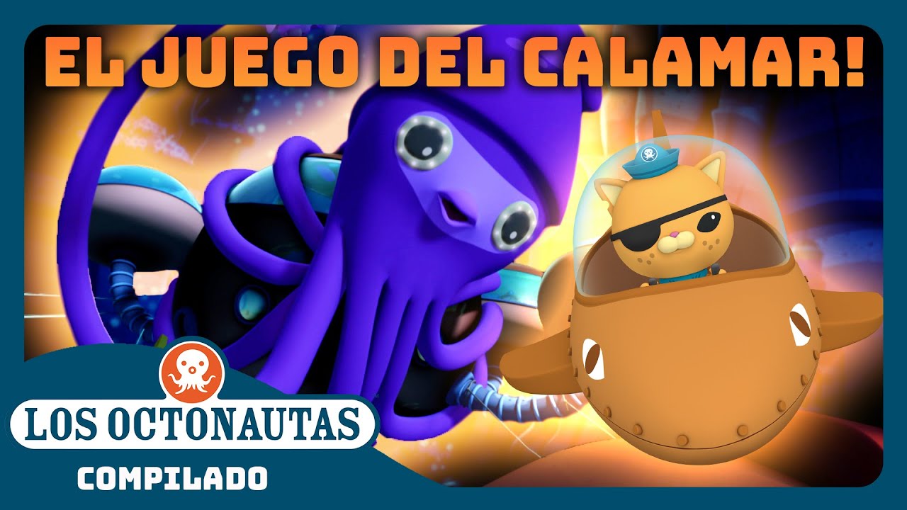 Los Octonautas - 🦑 ¡Apuro marino: el juego del calamar! 🌊 | Episodios Completos | Compilado
