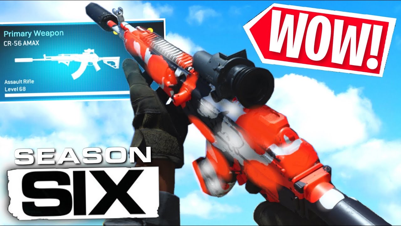 BEST CR-56 AMAX CLASS SETUP in WARZONE! BEST ASSAULT RIFLE in WARZONE SEASON 6! (CR-56 AMAX WARZONE)