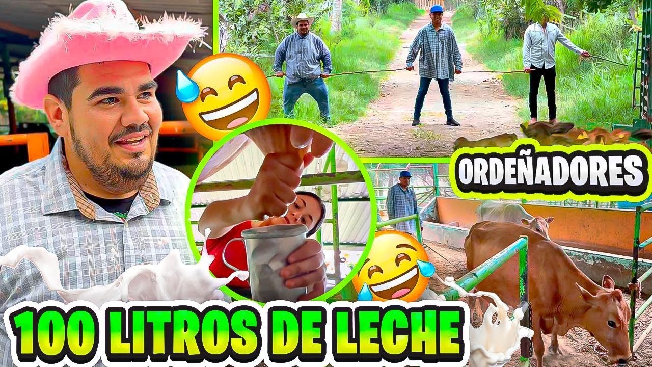 ¡NOS VOLVIMOS RANCHEROS POR UN DÍA Y ORDEÑAMOS VACAS! |PATRÓN NETO