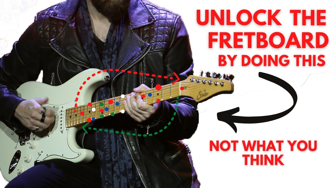 MASTER the FRETBOARD with 1 Simple Scale [Guitar Fretboard Visualisation Lesson]