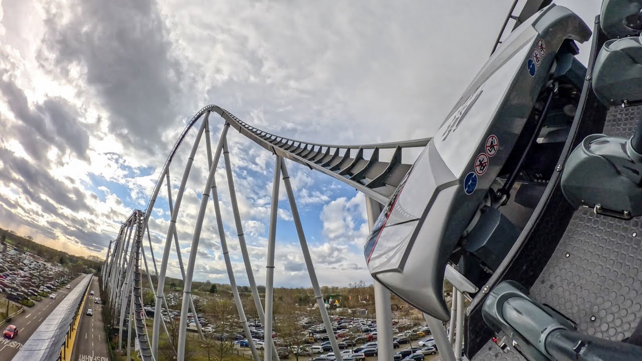 Silver Star 4K 60fps Horizon-Leveled on-ride POV Europa Park (2024)