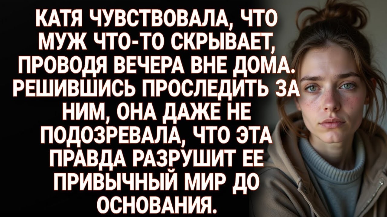 Катя решила проследить за мужем, но открывшаяся правда разрушила её жизнь навсегда