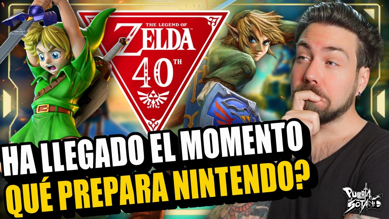 🔥Anuncio de ZELDA ESTA SEMANA!? Zelda CUMPLE 40 AÑOS! Qué prepara Nintendo? BOMBAZO para Switch 2?