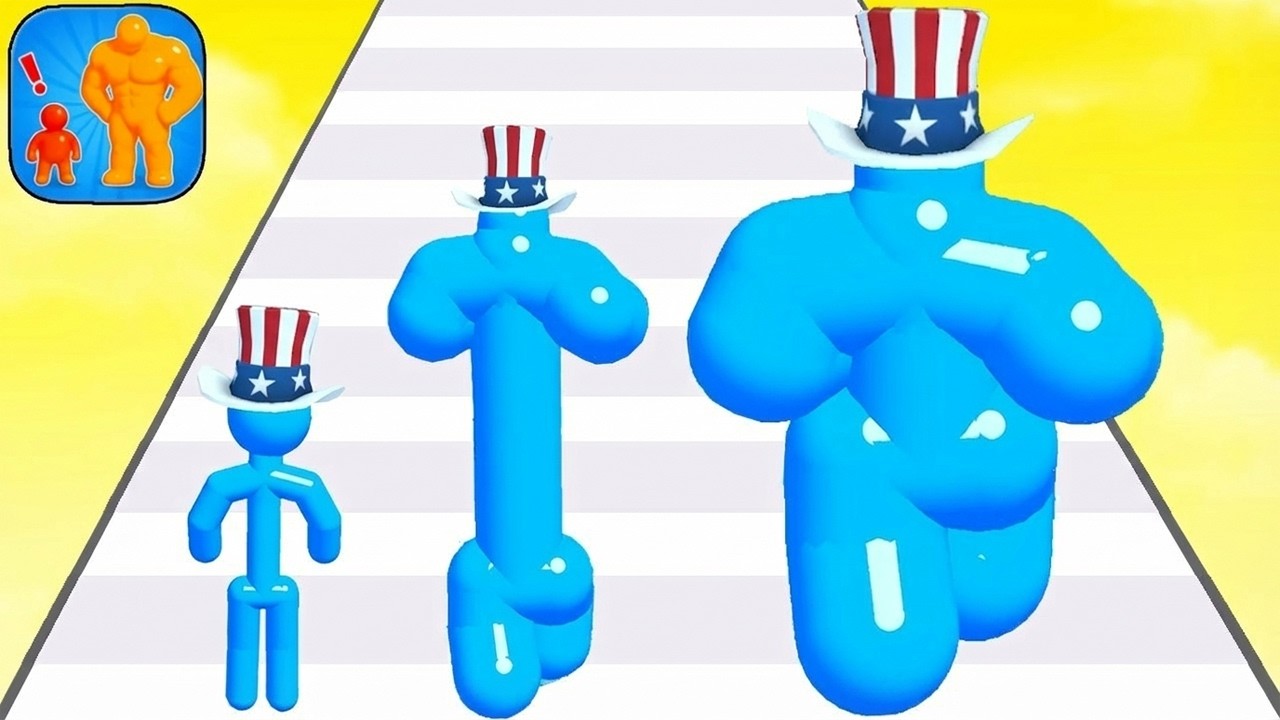 Tall Man Run🔥New Satisfying Mobile Game Latest Update Freeplay 😱 All Levels Unlocked! 4K Ultra HD