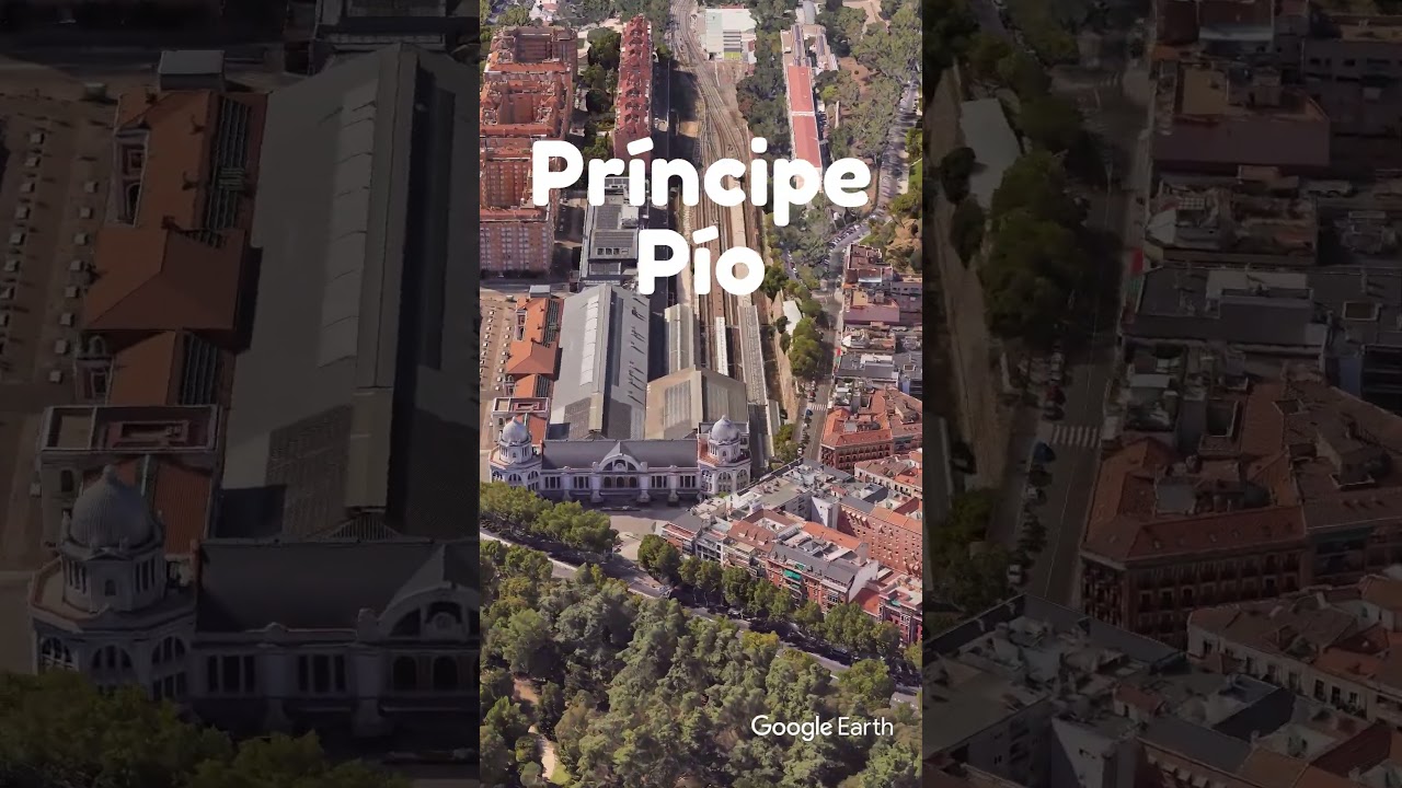 Príncipe Pío, antigua estación del Norte. Madrid.  