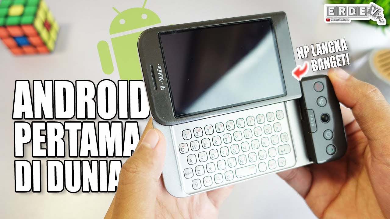 COBAIN HP ANDROID PERTAMA YANG RILIS DI DUNIA 16 TAHUN LALU! - HTC DREAM T-MOBILE G1 di Tahun 2024