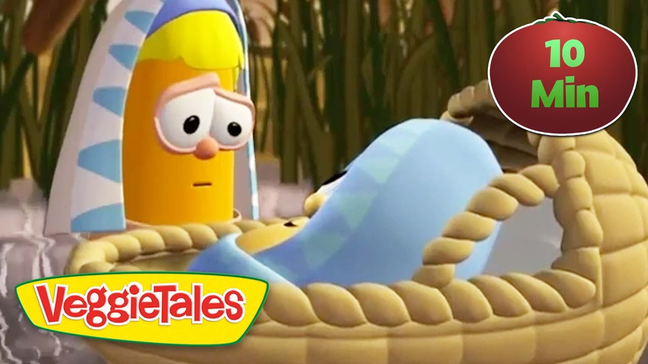 VeggieTales | Miriam Hides Baby Moses in the Nile River