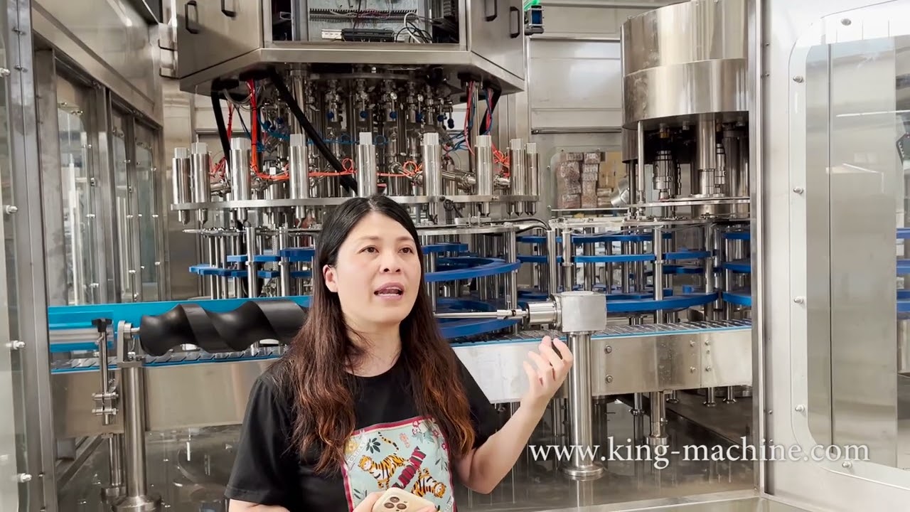 Preparation before start up - Weighing type filling capping 2 in 1 mono-bloc - 4000BPH 5L