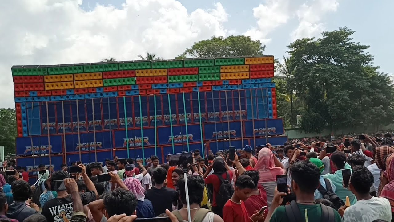 POWER SPEAKER CHECK PATTAMUNDAI 🔥🔥 কারেন্টের মত একটু ঝলক দিয়ে দিলো তাতেই পাবলিক চিৎকার করা শুরু করল