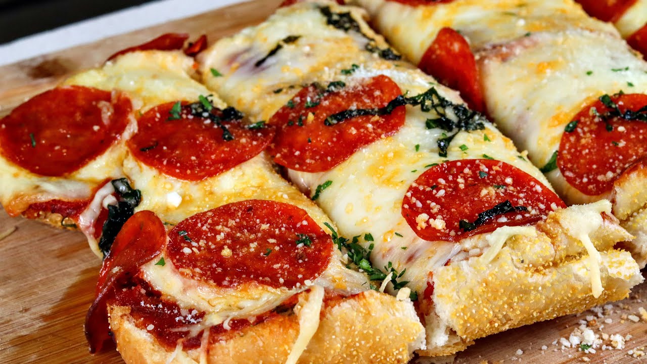 French Bread Pizza in 10 Minutes | Almost Too Easy to Be True!