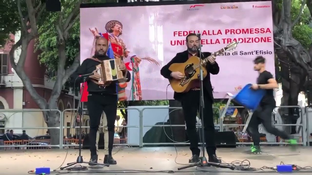 A ballare   Roberto Fadda Emanuele  Bazzoni ballo sardo di Austis Ca-  Sant'Efisio  2022 sardegna