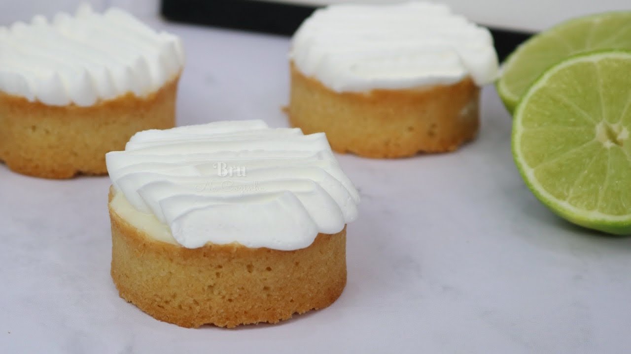 FAÇA E VENDA - MINI TORTA DE LIMÃO - LUCRE MAIS DE 100% COM ESSA TORTA | Bru na Cozinha |