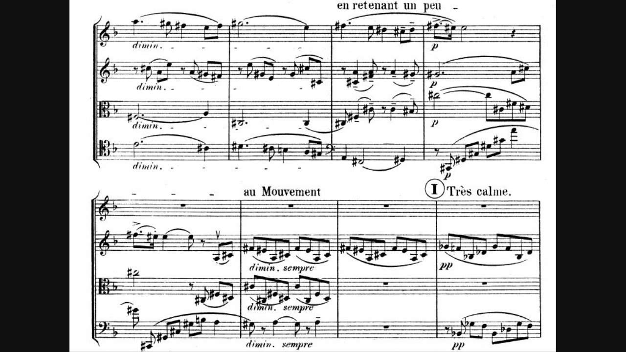 Vincent d'Indy - String Quartet No. 1 in D major