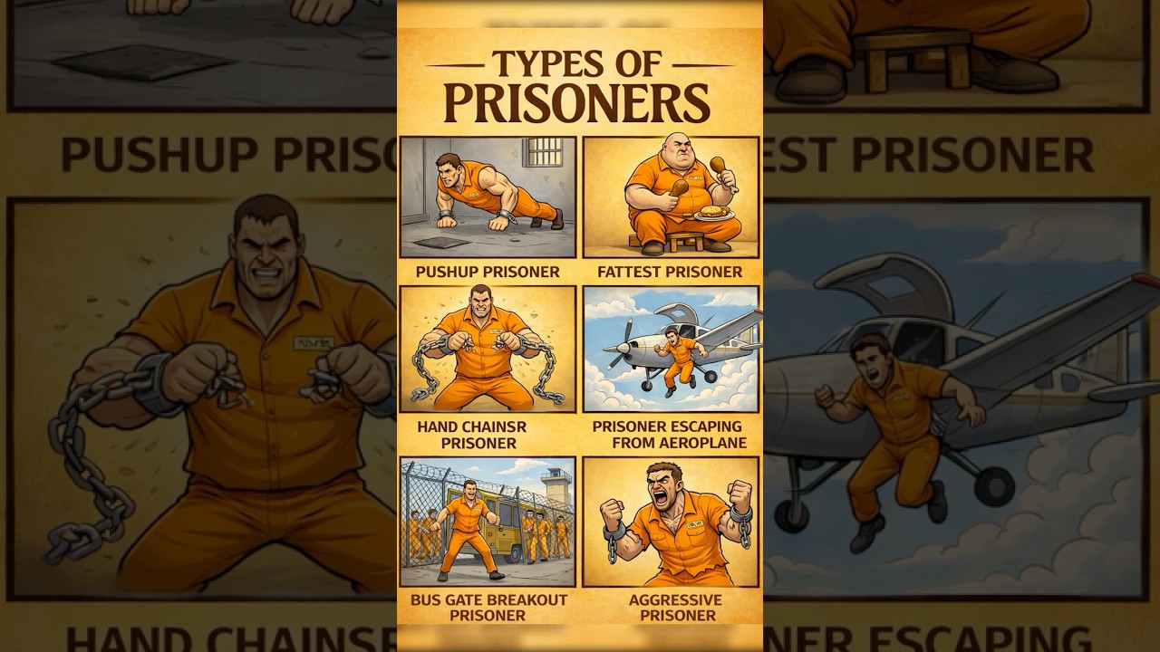Types of Prisoners You Won’t Believe Exist 😱