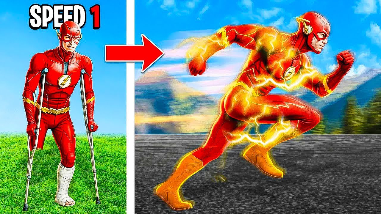 Upgrading the flash to fastest flash ever in GTA 5