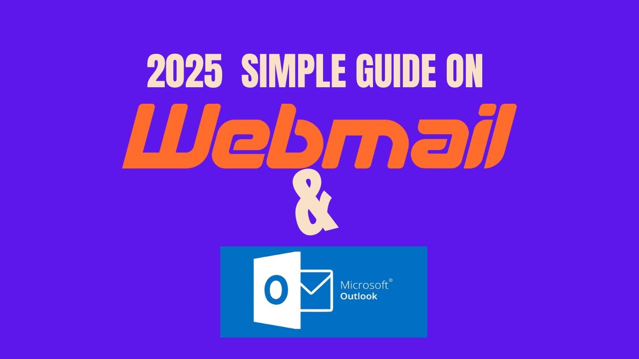 How to Use Webmail & Outlook Like a Pro | Easy Email Setup Guide for Beginners (2025) by Bountiful