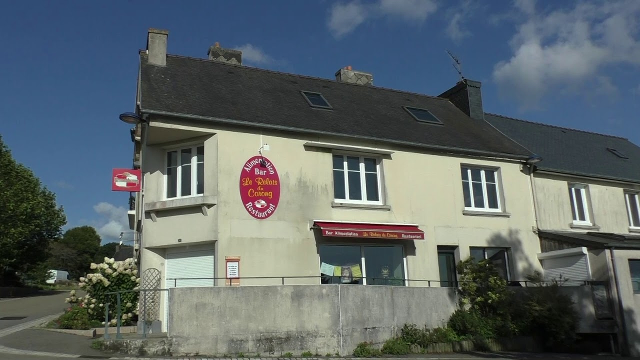 Driving Around 22340 Locarn, Côtes d'Armor, France 7th September 2019