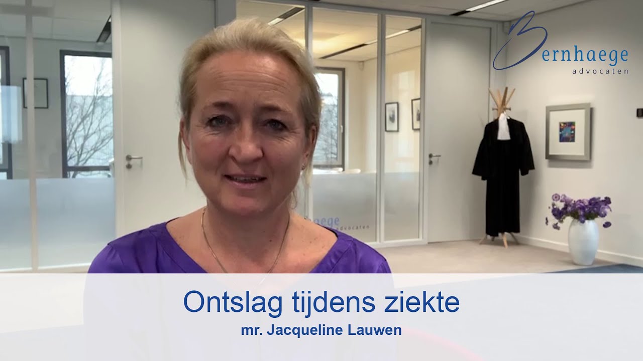 Vlog #33 Ontslag tijdens ziekte