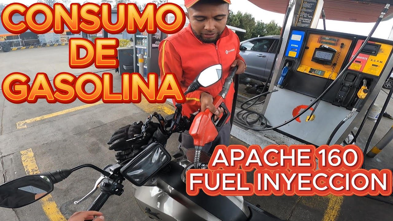 CUANTO CONSUME POR GALON APACHE 160 FUEL INYECCION 4V ABS 2024