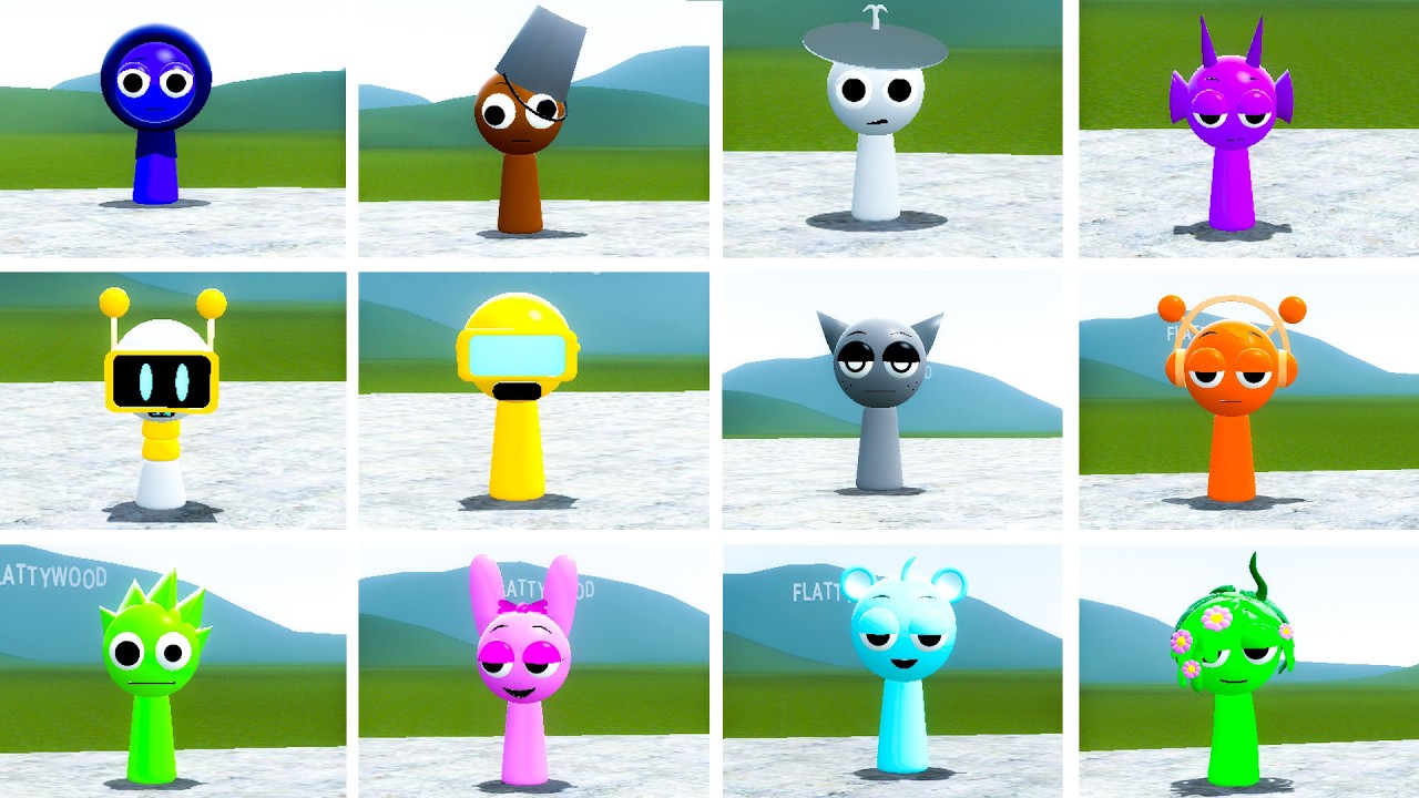 ALL SPRUNKI POWER COMPARISON IN GARRY’S MOD – MONSTER BATTLE! Who Is The Strongest?#garrysmod #gmod
