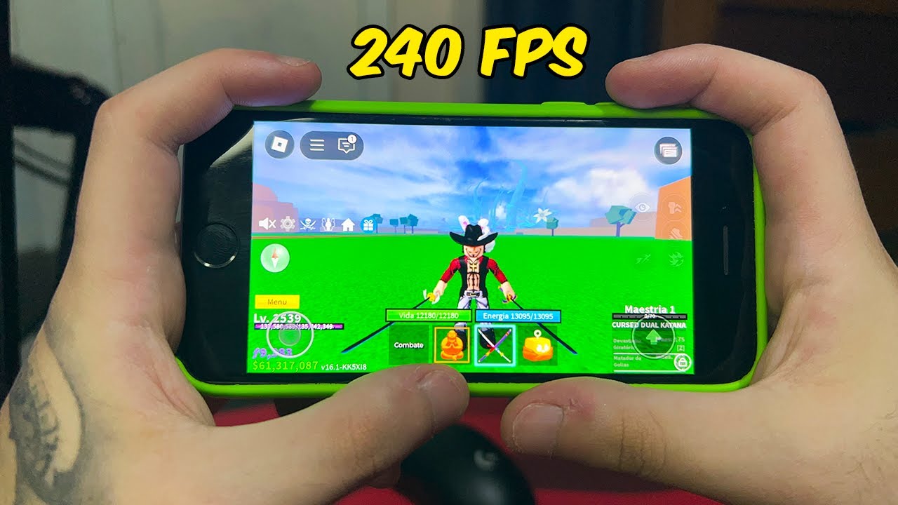 PEGANDO A CURSED DUAL KATANA NO BLOX FRUITS MOBILE