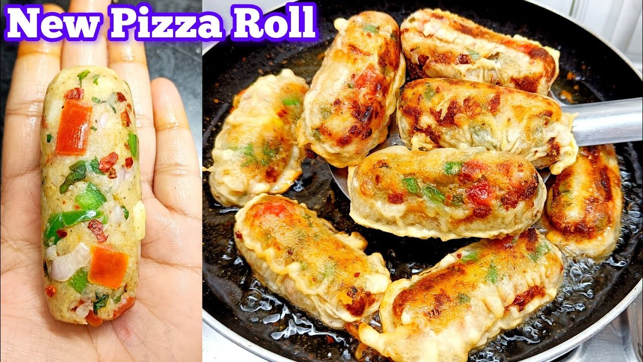 New Crispy Pizza Roll (Ramzan Special) | Street Style Aloo Pizza Roll | Crispy Iftar Snacks
