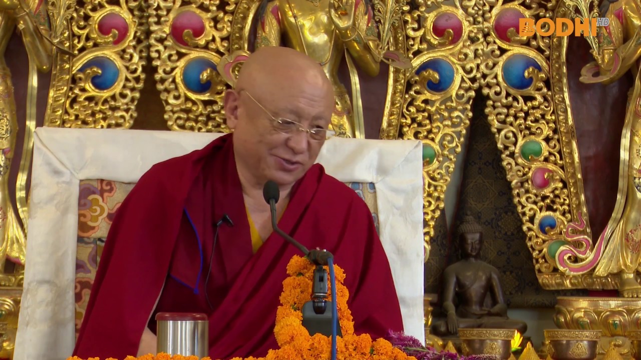 Chokyi Nyima Rinpoche Dharma Desana Tibetan Language