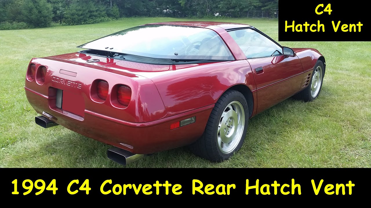 1994 C4 Corvette Hatch Vent: PSA 2019