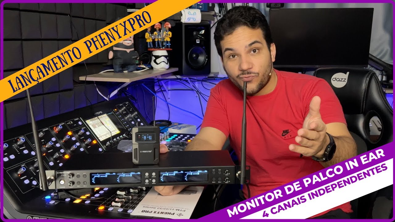 Monitor de Palco in ear Phenyx Pro PTM 33