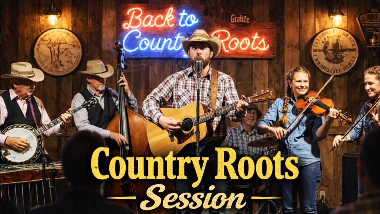Banjo, Fiddle & Upright Bass | Classic Country Roots Barroom Session
