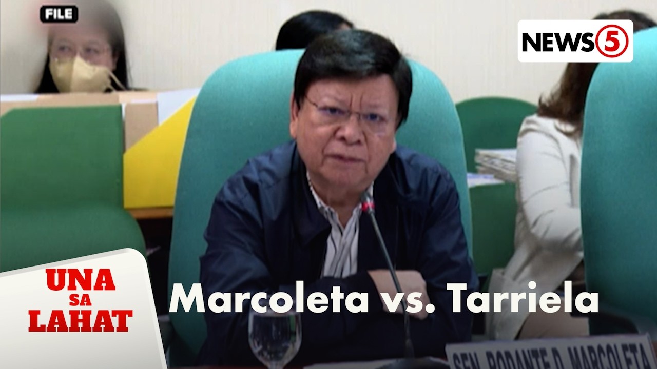 Sen. Marcoleta, hinamon ng debate si Tarriela | Una Sa Lahat