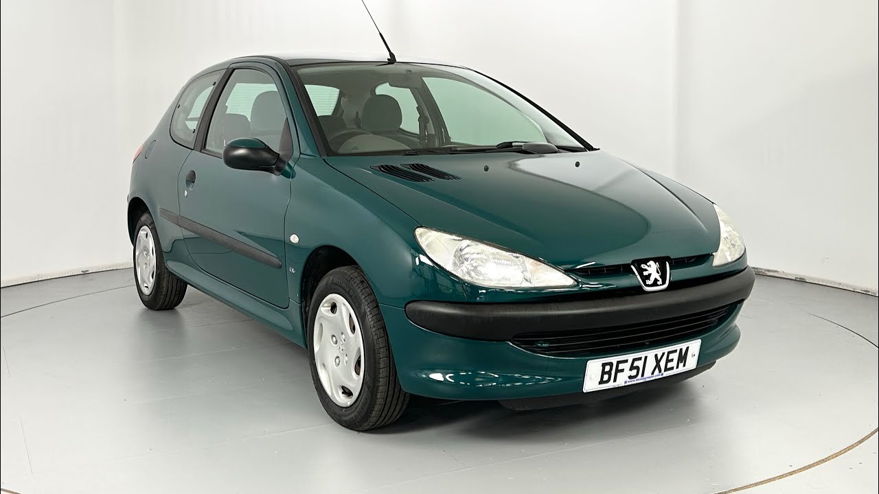 Peugeot 206 - 15,000 miles from new!