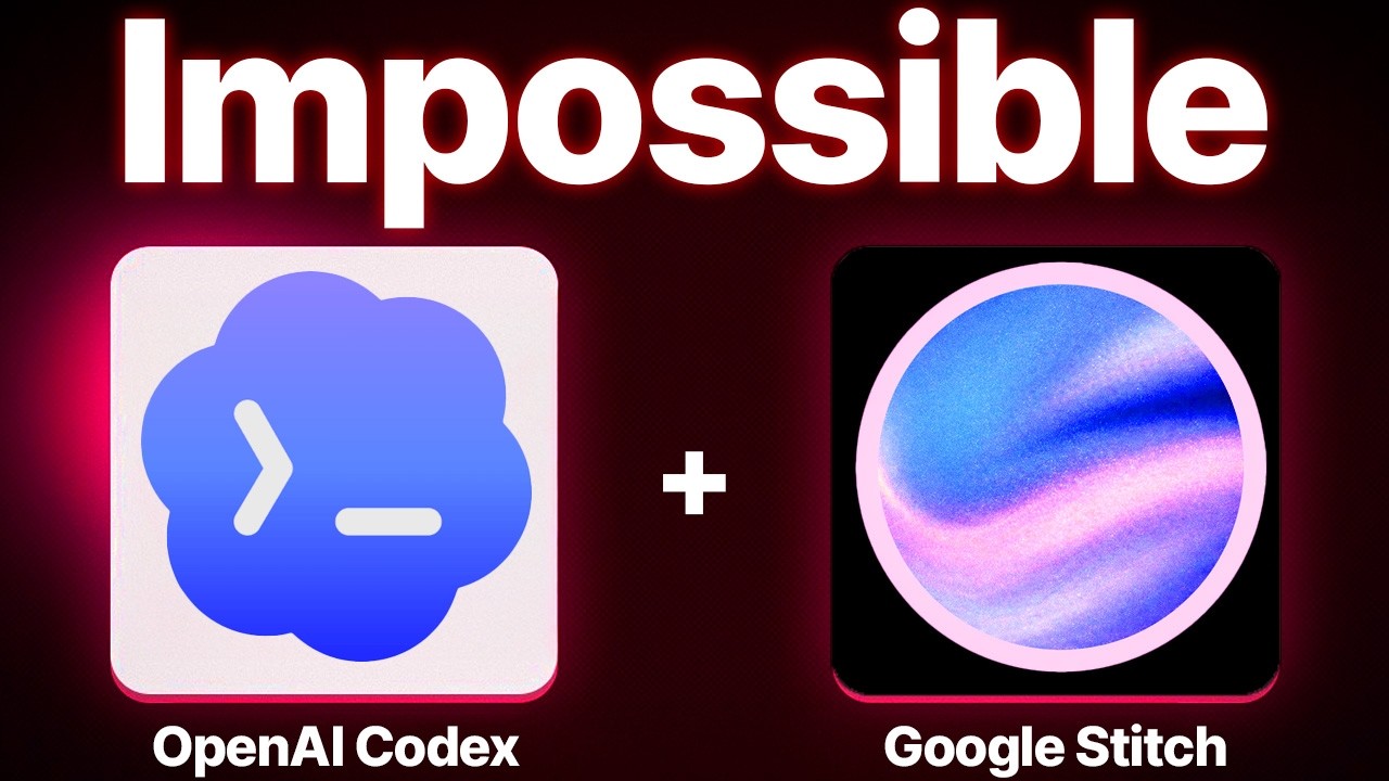 OpenAI Codex + Google Stitch — это просто БЕЗУМИЕ! 🤯