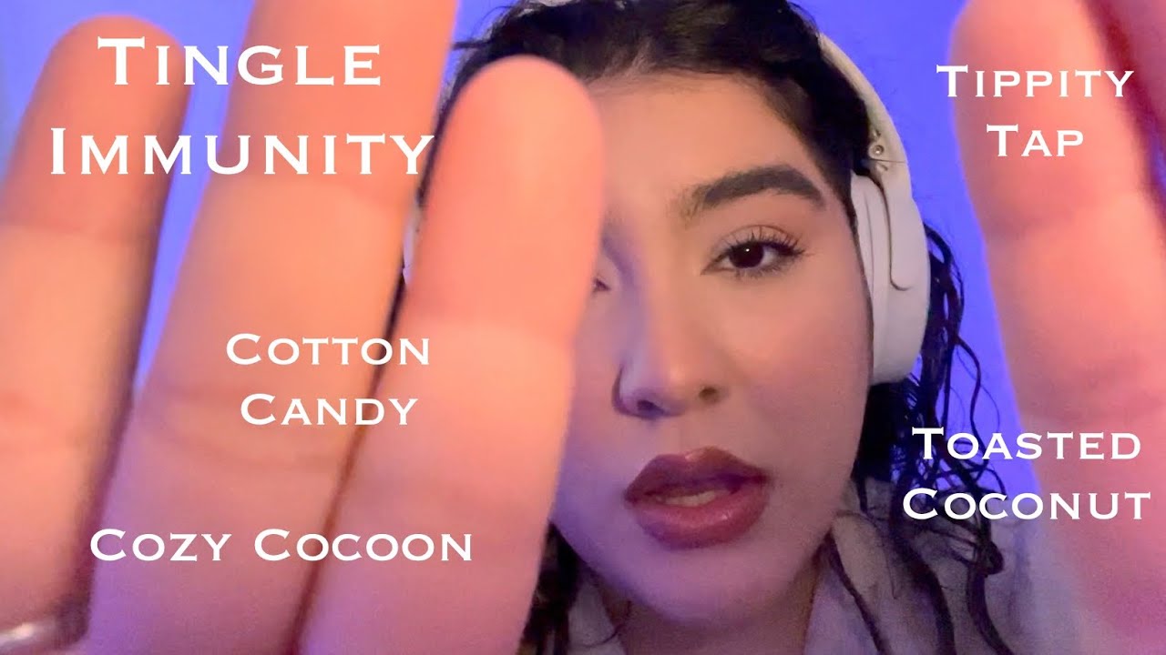 ASMR| Trigger Words  w/ Hand Movements and Clicky Whisper (Mouth Sounds) 💤