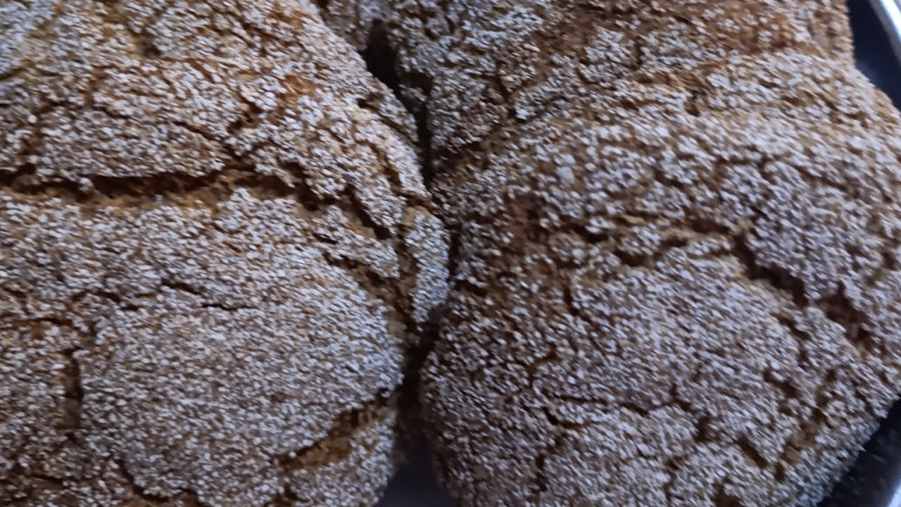 خبز دالشعير صحي 100% 😍 بلا دقيق أبيض ولا مواد حافظة