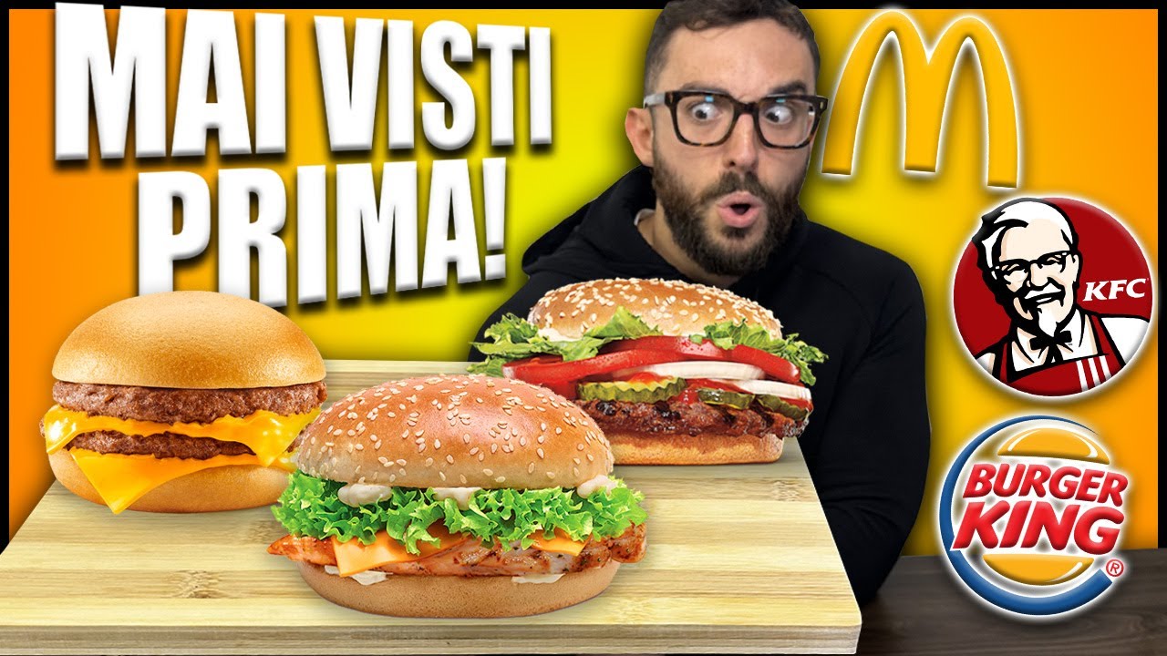 Provo i PANINI MENO ORDINATI dei FAST FOOD! *Mai Visti!*
