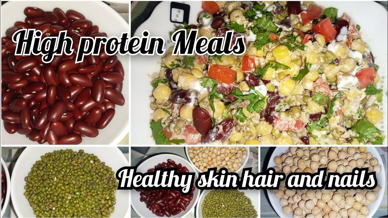 High protein Meals ll full body energy food recipe ll healthy skin hair and nails