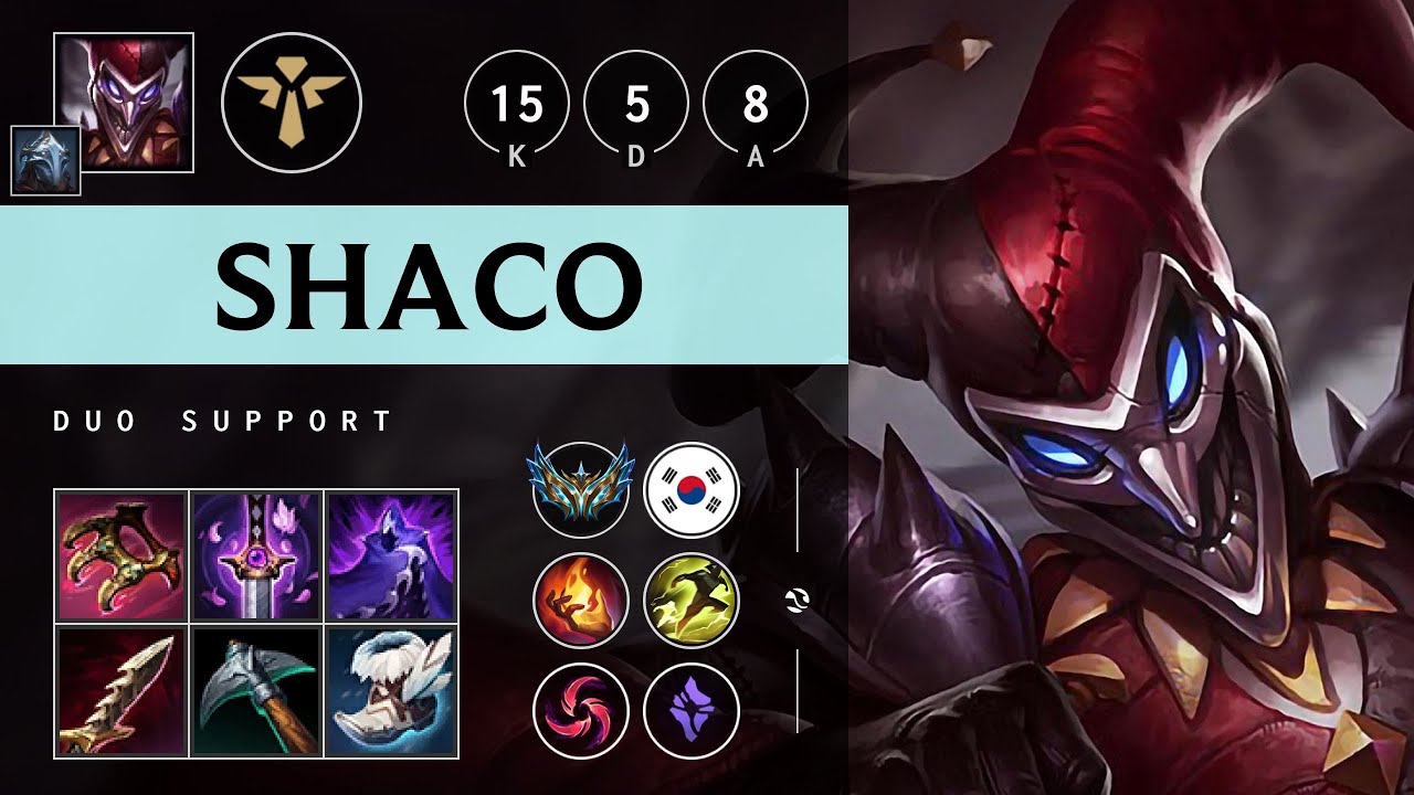 Shaco Support vs Veigar - KR Challenger Patch 25.20