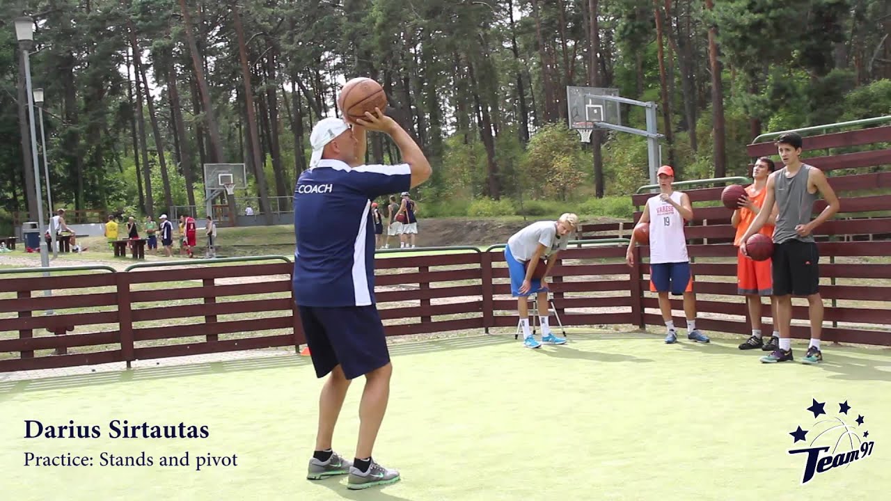 Darius Sirtautas Practice2   Stands and pivot