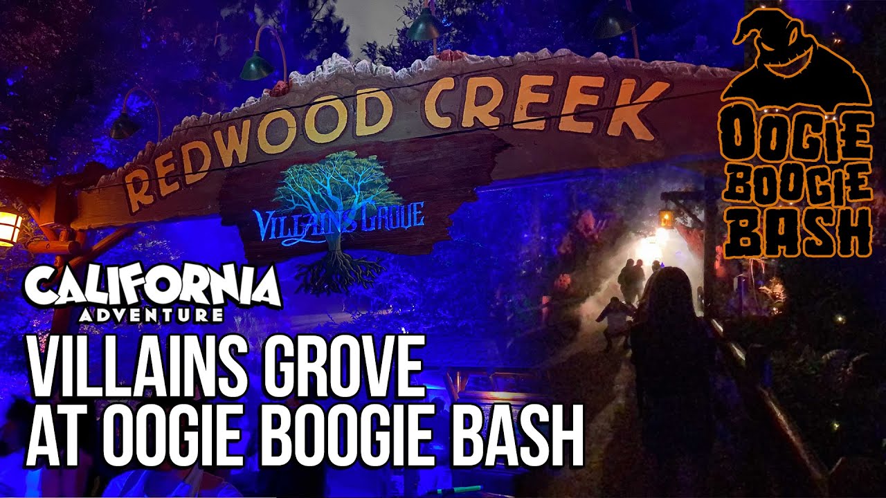 Villains Grove at Oogie Boogie Bash at Disney California Adventure